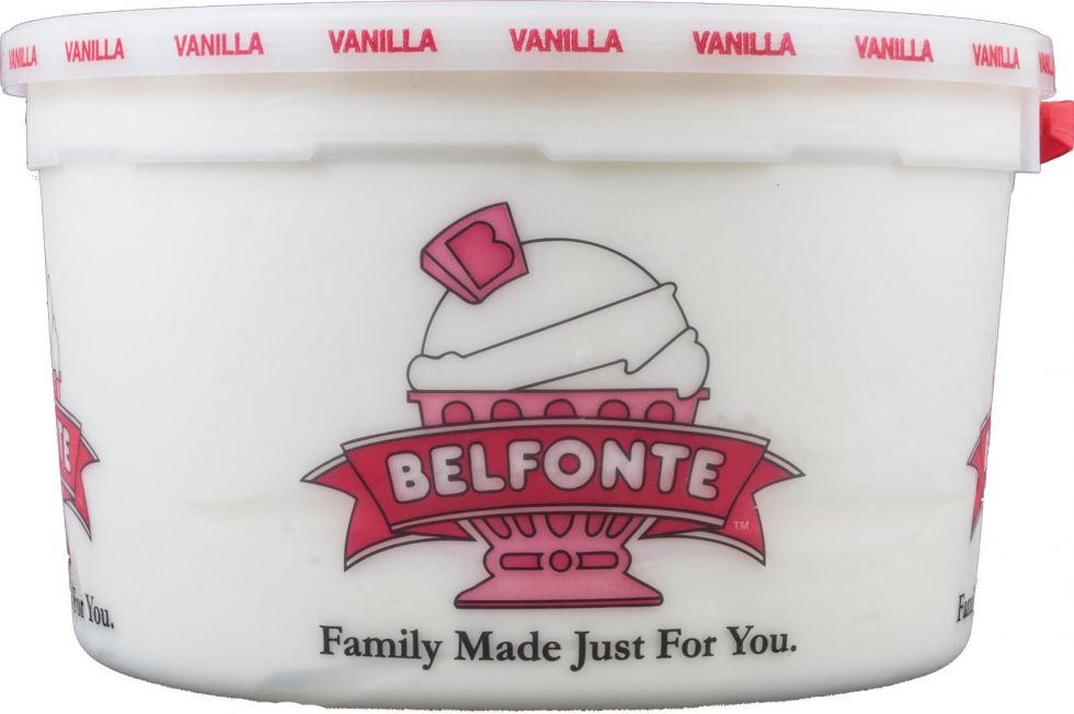Ice Cream Pails Belfonte Dairy