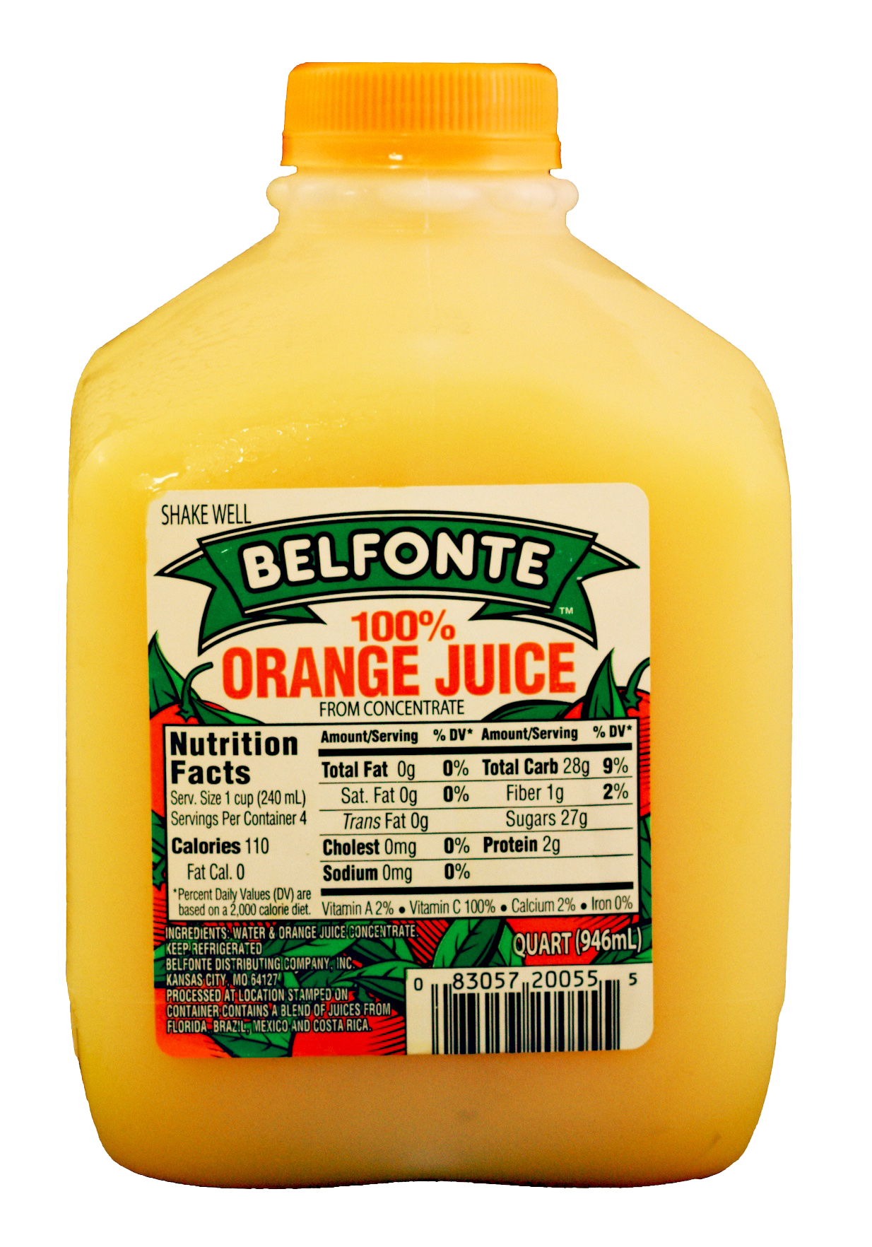 Orange Juice – Quart
