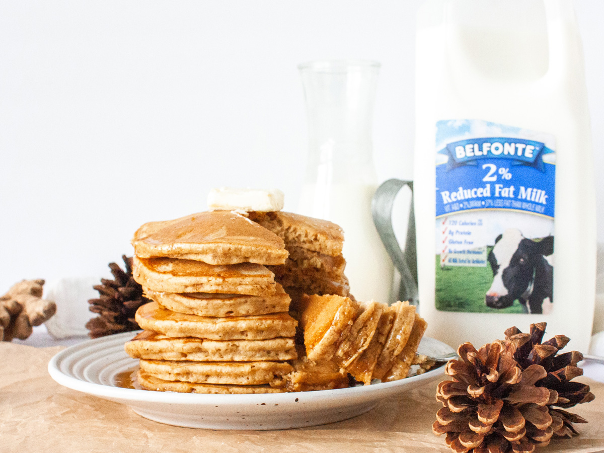 Gingerbread pancakes