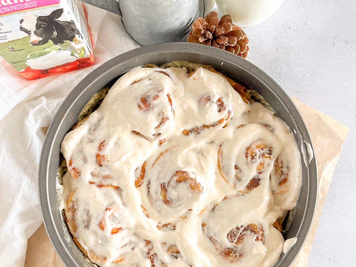 Pumpkin Butter Cinnamon Rolls