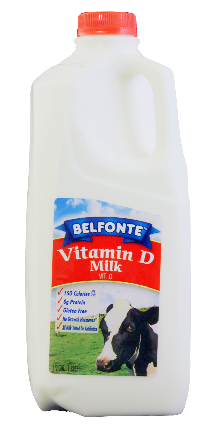 Belfonte Dairy Vitamin D Milk half gallon