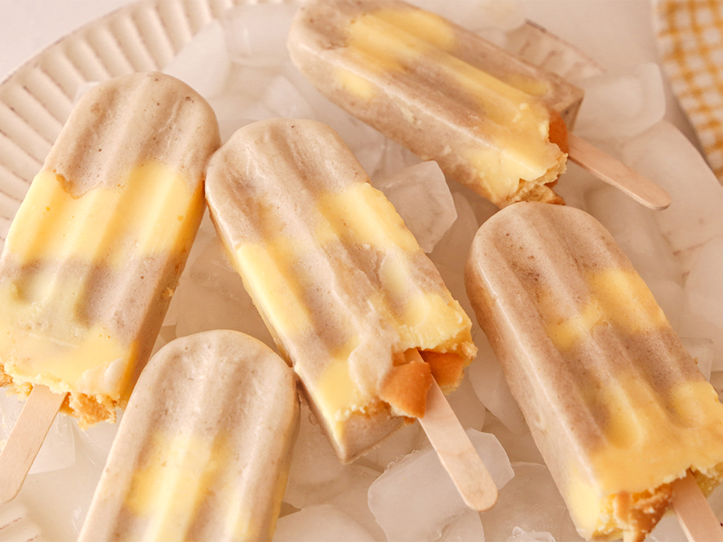 Banana Pudding Popsicles